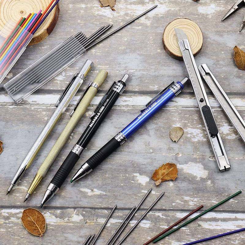 PPYYCarpenter Pencils Set 2 Construction Sharpene... Vicedeal