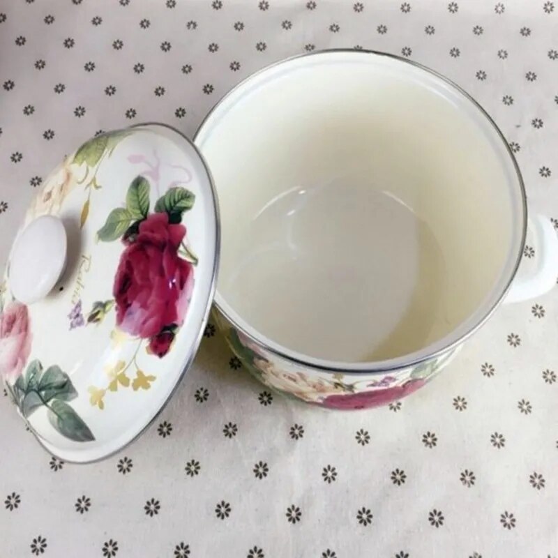 CASSROLE COOKING POT ENAMEL KITCHEN UTENSIL Cookware Ceramic Pot Cooking Casserole Dish Ceramic Cookware Soup Pot Stew Pot