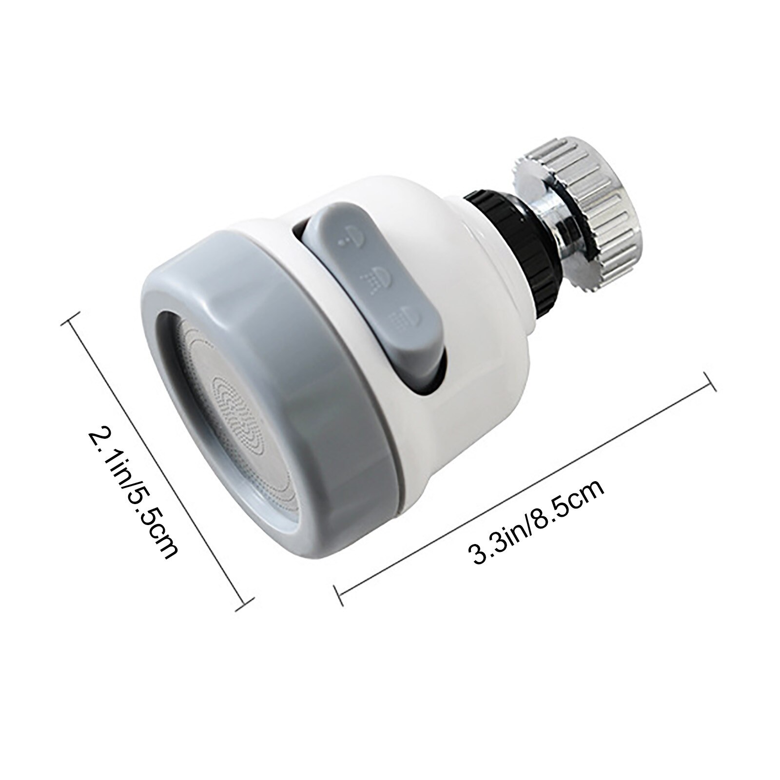 Keukenkraan Splash Hoofd Uitloop Extender Extension Douchekop Douche Water Draaibare Filter Spuit Nozzle Accessoires # T2