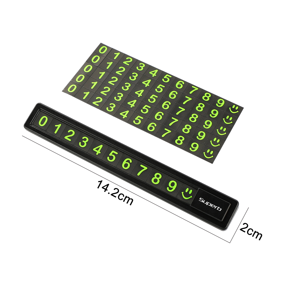 Temporary Car Parking Card Auto Accessories For Skoda Octavia Fabia Rapid Superb Kodiaq Scala Karoq Citigo Kamiq Roomster Enyaq