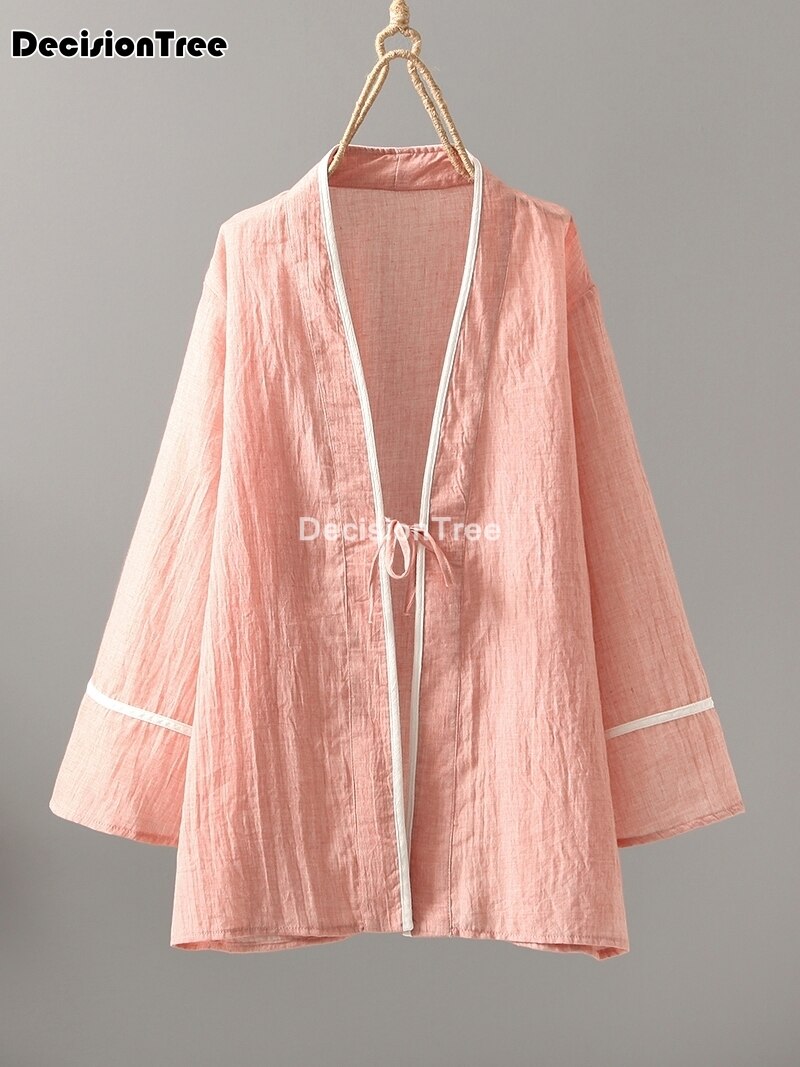 Cardigan kimono à demi-manches pour femmes, chemisier , qiapo chinois, hauts chinois vintage, vêtements hanfu,