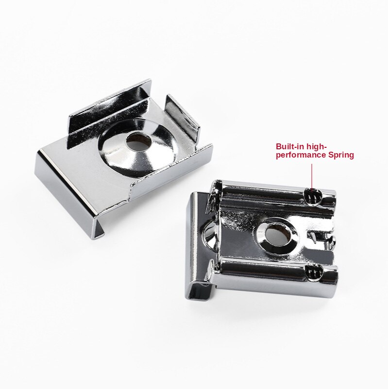 4PCS/Set Glass Fixing Clip Adjustable Mirror Bracket Hanging Holder Mirror Glass Mirror Fixing Accessories Hardware Tool