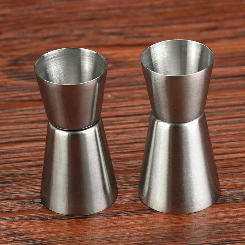 15/30 Ml Of 20/40 Ml Cocktail Jigger Rvs Ounce Straight Side Dubbele Shaker Maatbeker barman Tool