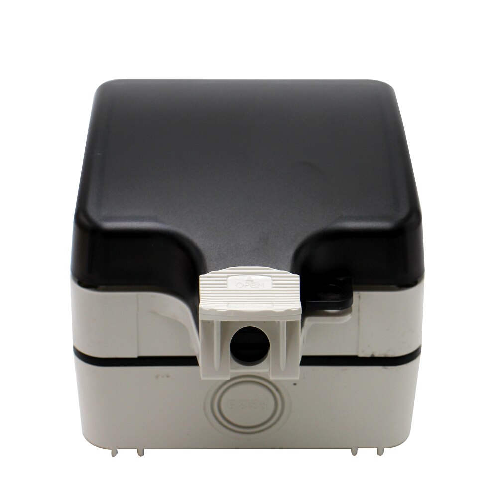 IP66 3/5 Gaten multifunctionele Universele Waterdichte Outdoor Stopcontact Met 2USB Poorten 10A Stopcontact Geaard