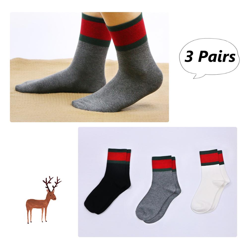 Gestreiften Baumwolle Socken Frauen Mädchen lässig Bequeme Socken Weibliche Kurze Socken 6 teile/los mischen Stil oben Socken einstellen