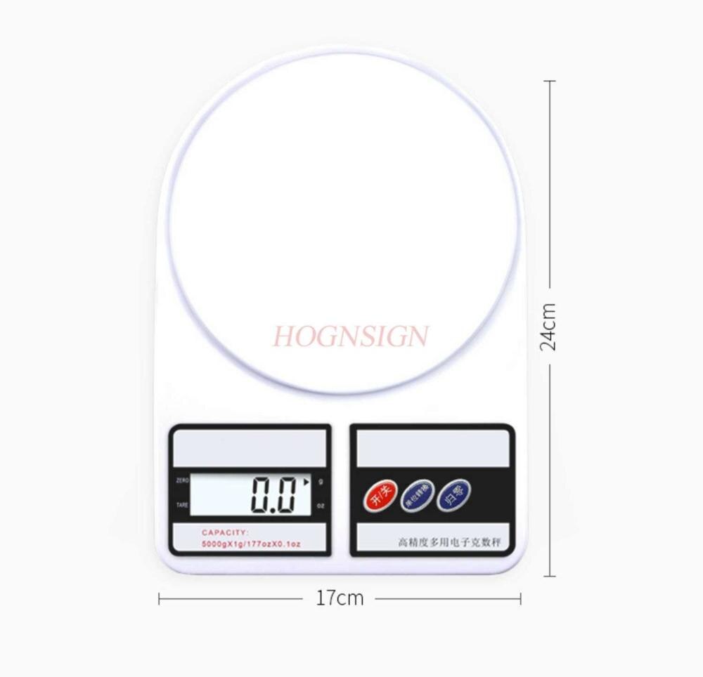Kitchen scale baking electronic scale household small electronic weighing accurate weighing cake gram weighing small scale