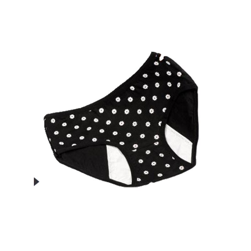 Meisje Menstruele Slipje Fysiologische Slips Bloemen Lingerie Lekvrij Verbreed Vrouwelijke Ondergoed Studenten Waterdicht Slipje