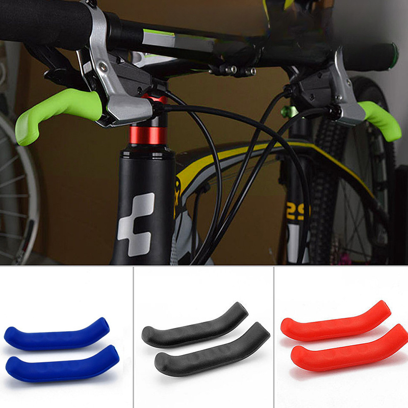 Radfahren Zubehör Brems Griff Silikon Abdeckung Mountainbike Lenker Schützen Fahrrad Schutz Getriebe Fahrrad Zubehör