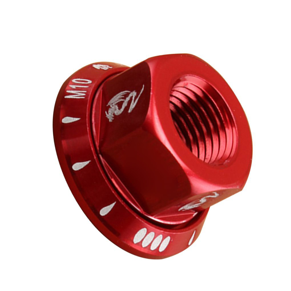 M10 MTB Road Bike Drums Screws Bicycle Rear Axle Nut Folding Bike Fixed Gear Hub Screw: NO.1