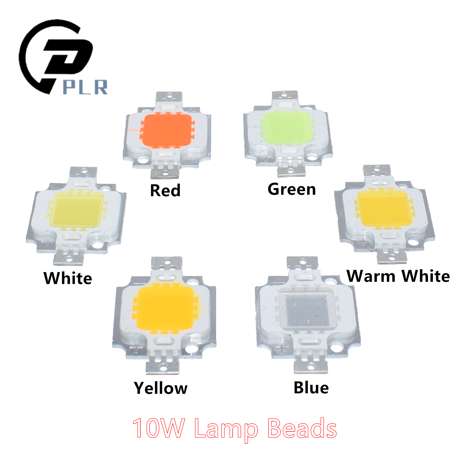 10pcs 12 V-15 V 10W High Power Geïntegreerde LED Lamp Chips SMD Lamp Voor Schijnwerper Spot licht Wit/Warm wit/Rood/Groen/Blauw/Geel
