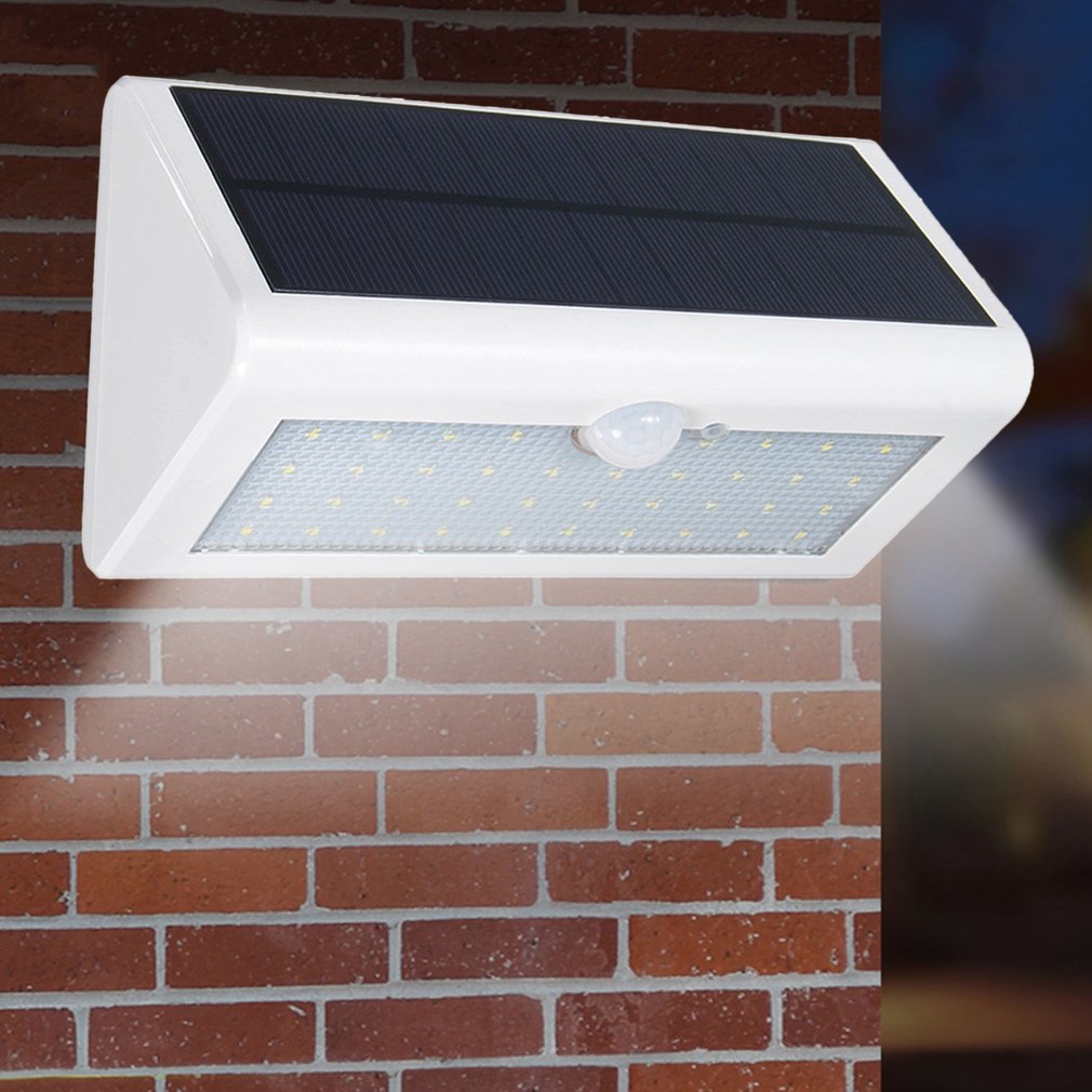 38 LED Solar Light Motion Sensor Wall Lamp Waterproof Energy Saving Light With 3 Modes For Outdoor Garden Yard Driveway Light