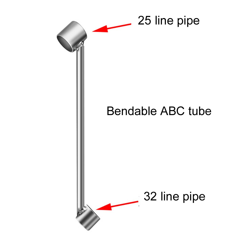 Electrician Rustproof Home Thick Pre Embedded Steel Bending Pipe Sleeve Labor Saving Plumbing Tool Durable Water Hose Universal