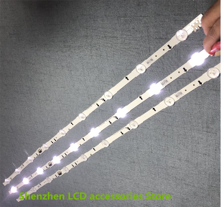 20 teile/los LED streifen Bausatz ue40h5500 LED tv d4ge-400dca-r1 r2 d4ge-400dcb-r1 r2 100% NEUE