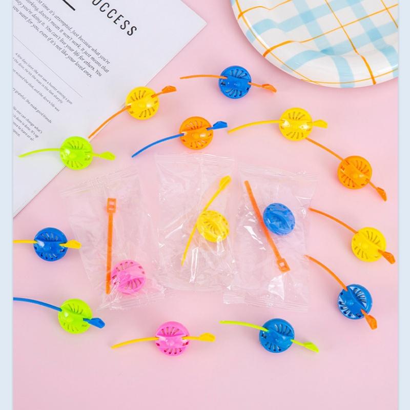 10 Pack Miniature Adorable Multicolored Spinning Top Toy Classic Reminiscent Gyro Play Interactive Duel Game Toys: Default Title