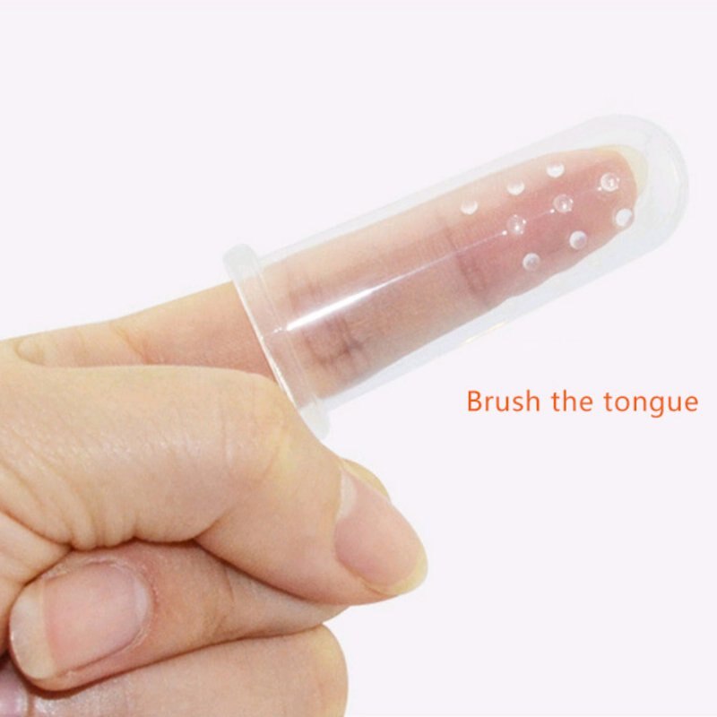 Nette Baby Finger Zahnbürste Mit Box Kinder Zähne Klar Massage Weiche Silikon Infant Gummi Reinigung Pinsel Massager Set
