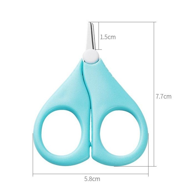 Newborn Baby Safety Nail Clippers Scissors Cutter Convenient Daily Baby Nail Shell Shear Manicure Tool Baby Nail Scissors Tool