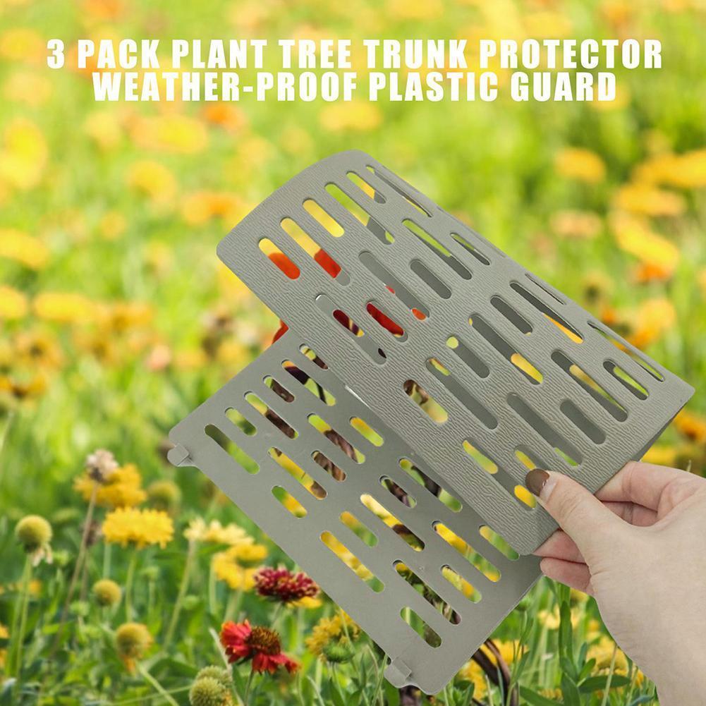 Tondeuse à gazon en plastique pour rongeur, protecteur de tronc d&#39;arbre, prévention des dommages, couverture d&#39;écorce W9y3