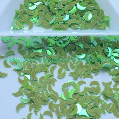 2000 stuks 25g 3*5mm pvc losse pailletten voor knutselwerkjes, pailletten, naaidecoratie, kleding, kind, doe-het-zelf, accessoire: Groente