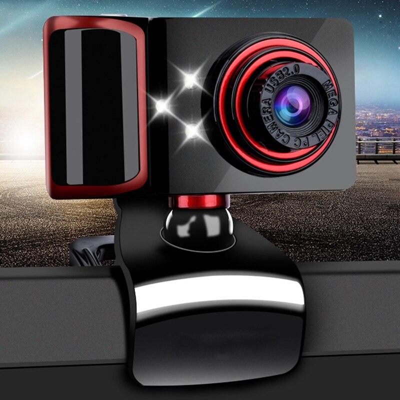 12 Million Pixel Camera Computer Desktop Notebook Free Drive with Microphone Microphone Live Webcam