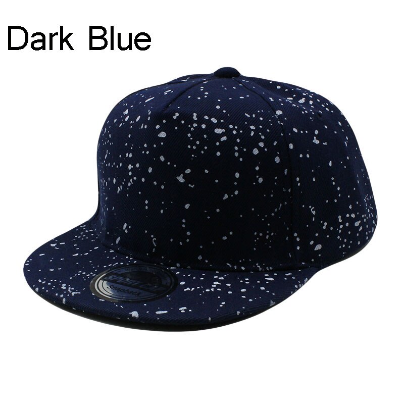 Miaoxi Mode Kinderen Baseball Cap Jongens Som Hoed Dot 4 Kleuren Meisjes Mode Caps Zomer Snapback Unisex Verstelbare Hoeden: Blauw