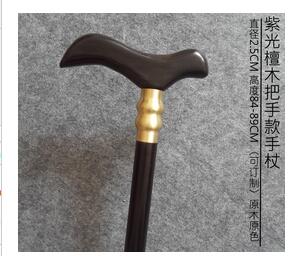 Mahogni sukkerrør ibenholt træ gammelt palisander rollator stok af civilisation slip til gamle tan lilla stok stick: Lysegrøn
