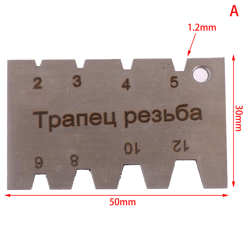Machining Threads Screw Cutting Gauge Stainless Steel Angle Arc Model Angles Measure Tool Measuring Gauging Tools Gauges: A