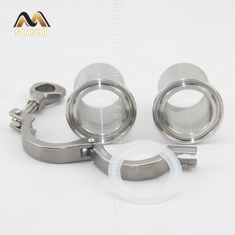 Car Accessories Male and female flange butt fittings Exhaust connection clip quick disassembly Silicone seal ring clamp kit