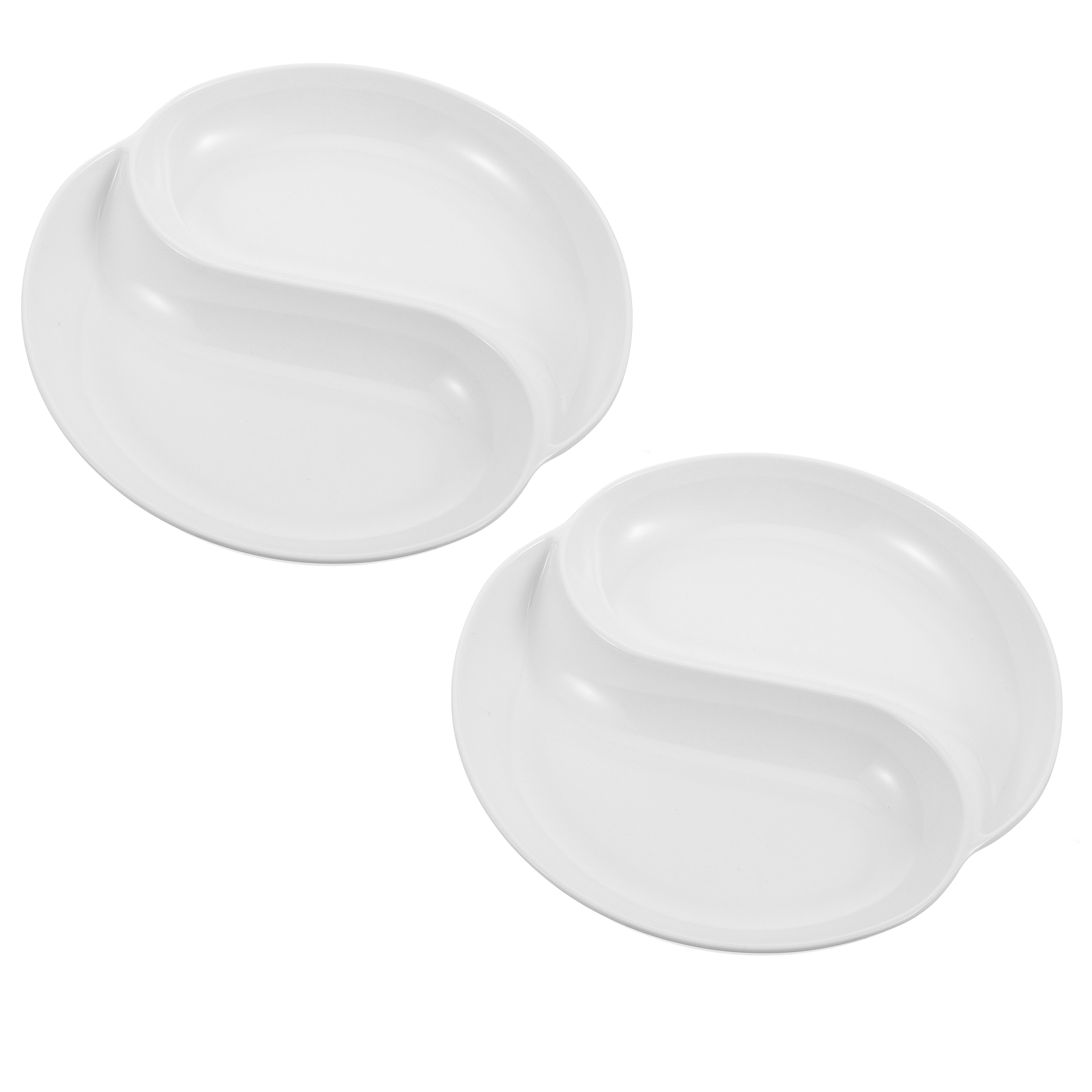 2pcs Paint Trays Painting Pigment Mixing Plates Art Painting Plates