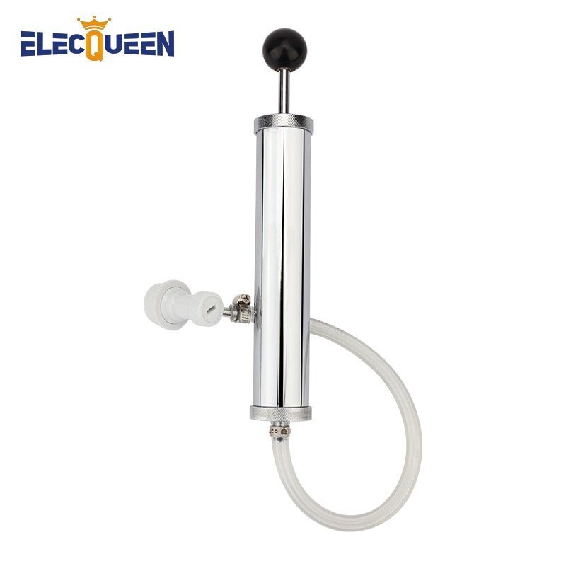 Beer Party Pump 8 inch Beer Pump Keg Tap-Beer Brewing Equipment Picnic Party Pump Manual Sankey Stainless Steel Chrome Pump