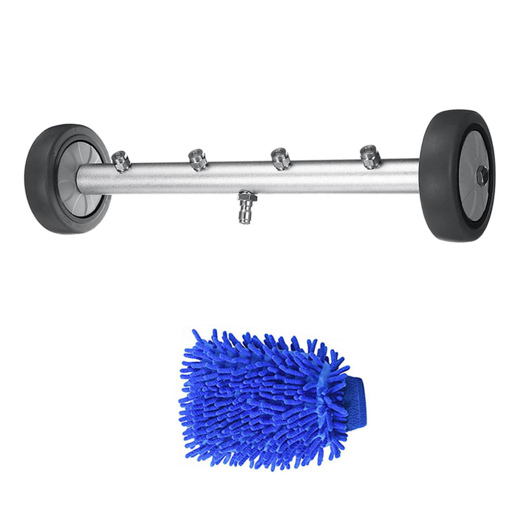 Limpiador de chasis, escoba de agua, lavado de Chasis de coche para Karcher/Parkside/Black Decker, lava la parte inferior de las boquillas de lavado del coche