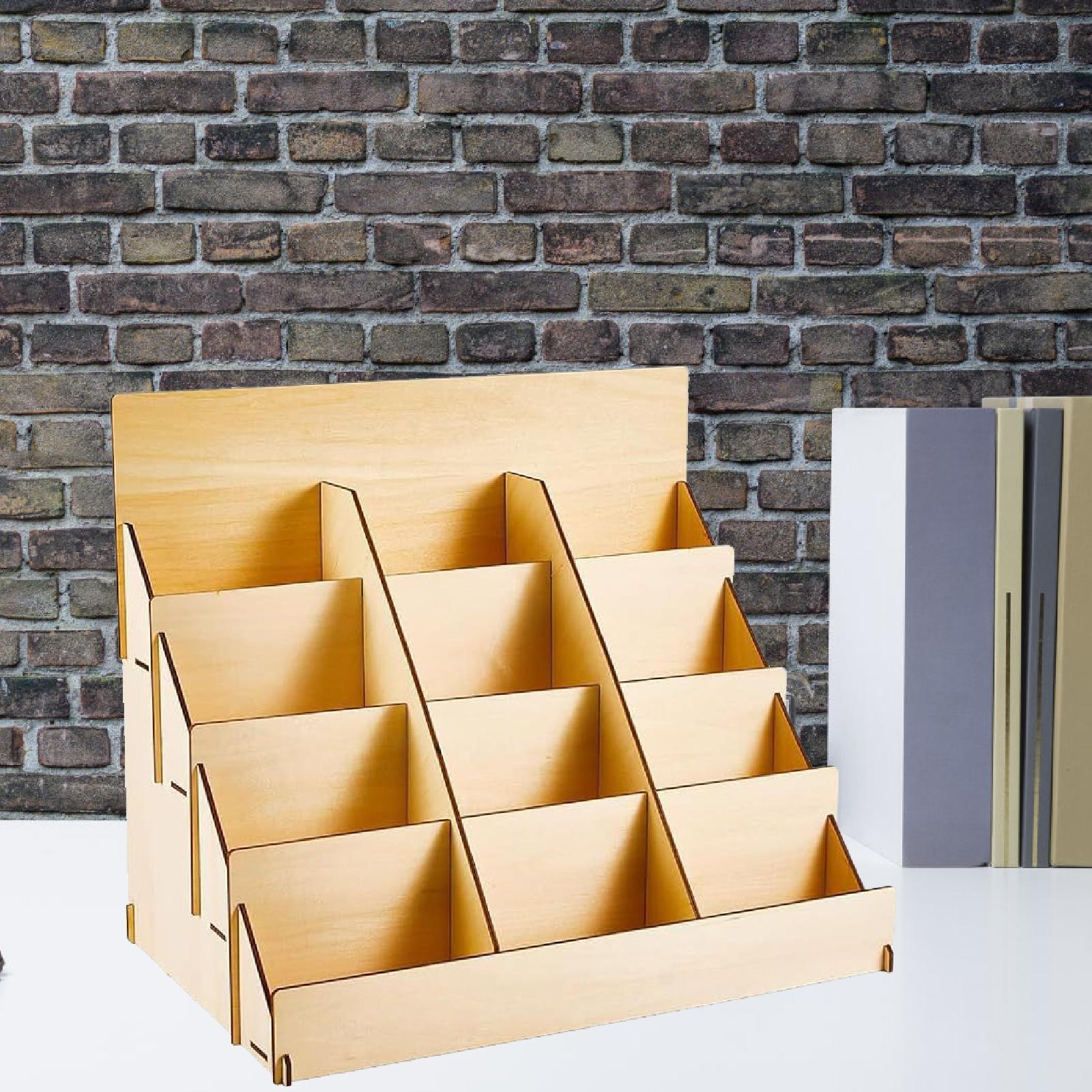 Greeting Card Display Stand Tiered Card Storage Ra... – Grandado