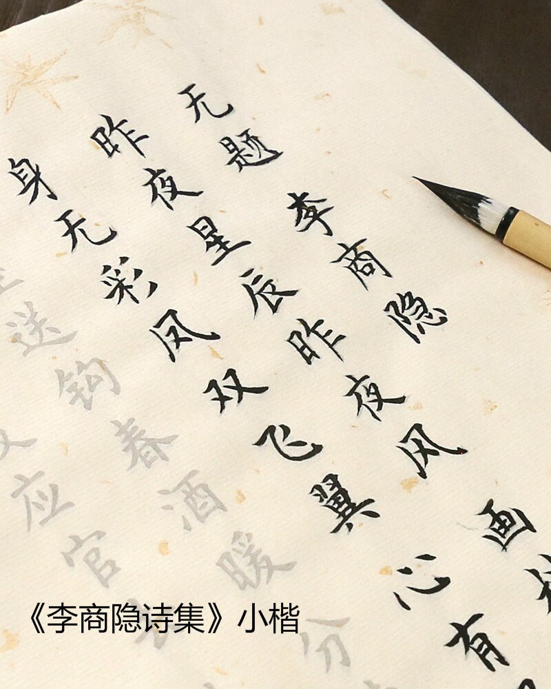 100 Pcs Kalligrafie Copybooks Calligraphie Xuan Papier Gedicht Schrift Beginner Chinese Kleine Reguliere Script Running Script Schrift: C