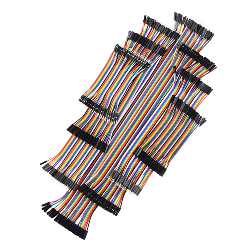 Cable de puente Dupont de 10CM para Arduino, Cable macho a macho, hembra a hembra, 40 Pines, 40-120 Uds.