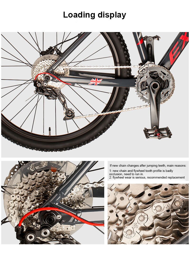 Bicycle gear chain Mountain Bike Gear Chain 678/9/10/11 Speed Universal MTB Bike Gear Chain impact resistance Bicycle Parts