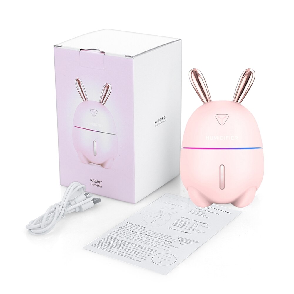 Electric Acne Blackhead Remover Vacuum Suction Extractor Tool Nano Facial Sprayer Steamer Humidifier Pore Cleaner Skin Care Tool: Pink Humidifier