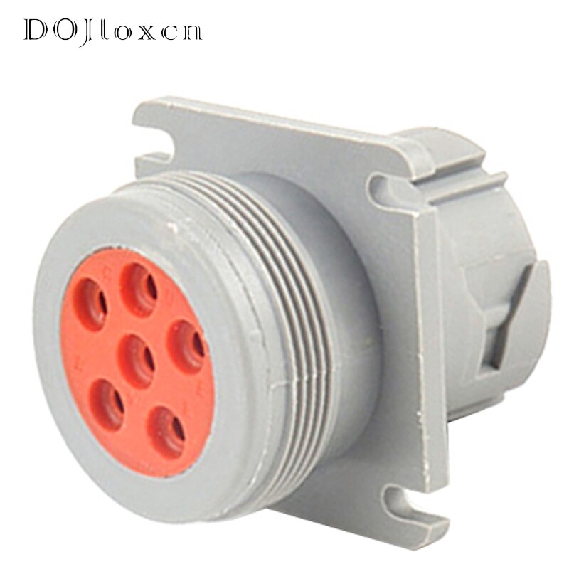 1-2 Sets 6 Pin Male Female Connector ROHS Environmental Protection IP68 Waterproof Flame Retardant HD16-6-12S-B010 HD10-6-12P: 6p male