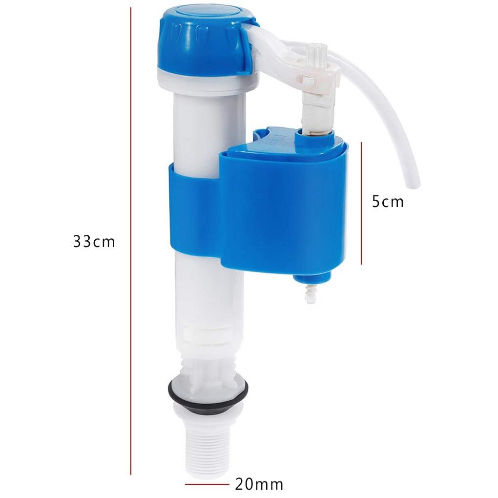 Plastic Toilet Inlet Valve Adjustable Stable And Pressure Resistant Easy Installation Bathroom Toilet Water Cistern Fittings