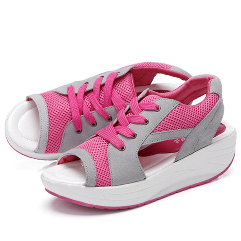 Afvallen damesschoenen lente zomer herfst swing dames ademende mesh schoenen dames casual schoenen 785k