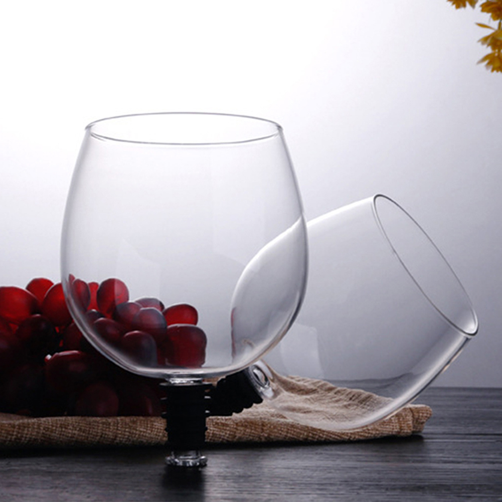 Creatieve Stemless Rode Wijn Glas Rechte Drinken Champagne Vodka Whisky Swig Cup Fles Wijn Stop Drinkware Bar Accessorie