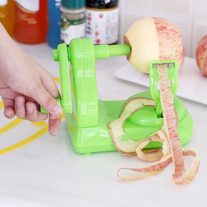 Multifunctionele hand fruit dunschiller plastic rvs apple dunschiller apple peeling apple fruit corers machine keuken tool