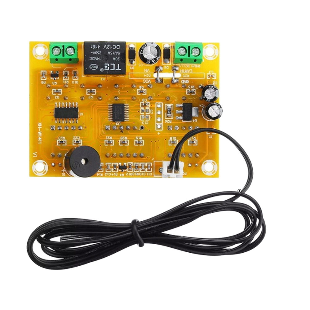 12V DC Programmable Temperature Controller Digital Thermostat XH-W1411 For Home Floor Heating Systems Parts