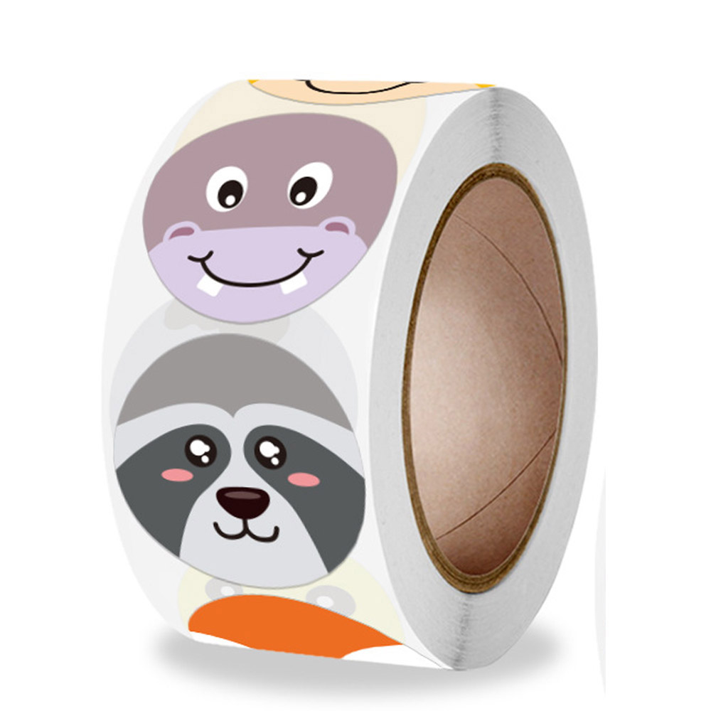 100-500pcs Reward Sticker for Kids Unicorn Animal Cute Pattern Animals cartoon Stickers School Teacher Supplies Child Sticker: QY926-300pcs