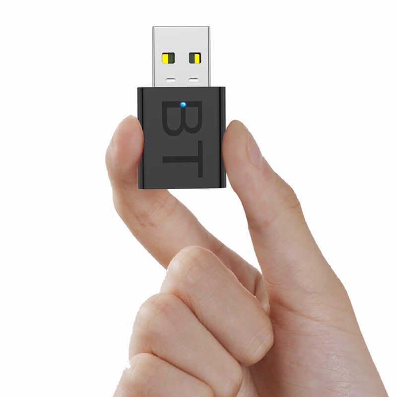 Wireless Bluetooth 5.0 Audio Transmitter & Receiver - 2-in-1 AUX Adapter For TV, Car, PC (USB, 3.5mm Jack)