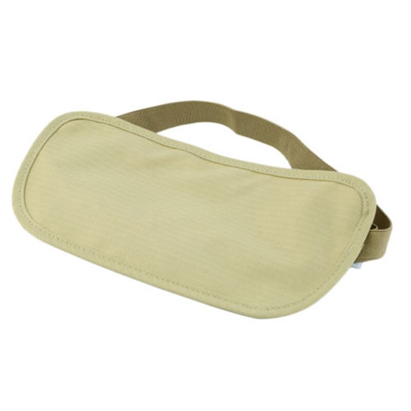 Outdoor Sporttas Onzichtbare Rits Taille Pocket Verborgen Pocket Reizen Opbergtas Taille Strakke Veiligheid Portemonnee Riem Tas