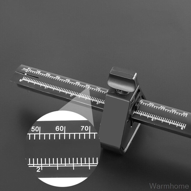 6 "0-150Mm Professionele Timmerwerk Houtbewerking Handleiding Parallel Kraspen Insteekslot Markering Gauge Met Schaal Verstelbare Schroef O09 20