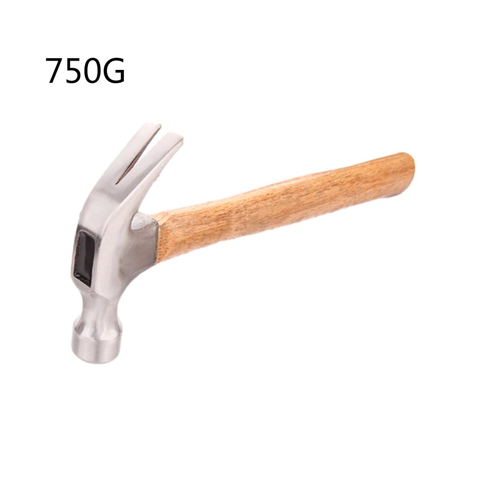 Wooden Handle Claw Hammer/big Iron Shockproof Hammer Shock Percussion Tool
