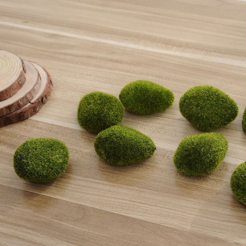 Picture of Aquarium Artificial Moss Ball Green Foam Plant Sil... – Grandado