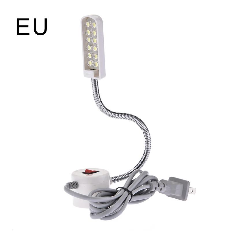 Aramox naaimachine zwanenhalslamp, 8W LED naaimachine licht 3 niveaus