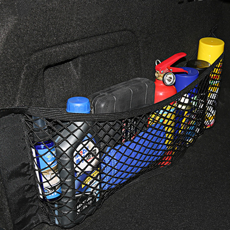 Auto Accessoires Organisator Kofferbak Netto Nylon Suv Auto Cargo Opslag Mesh Houder Universele Voor Auto Bagage Netten Travel Pocket