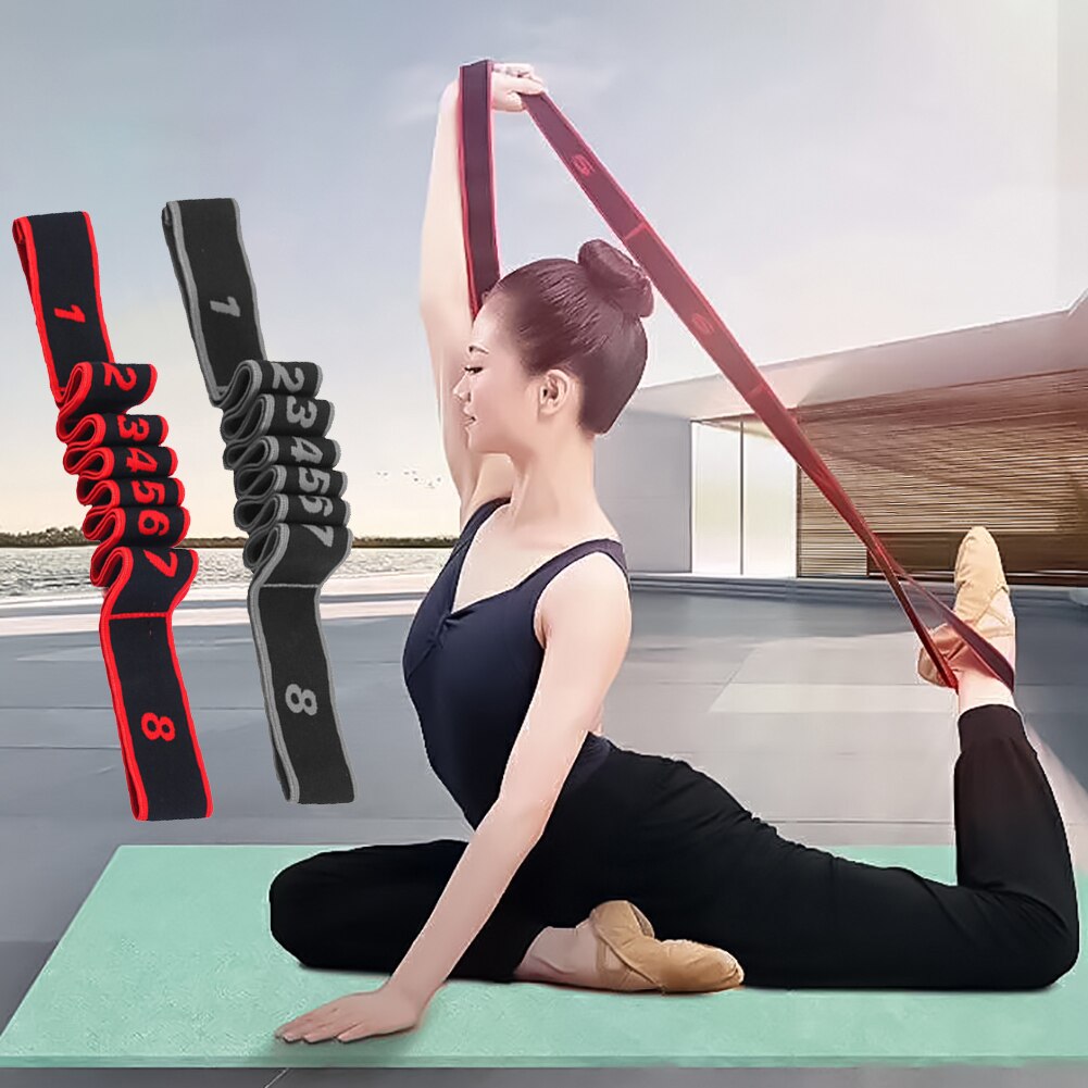 1pcs Stretch Bands With Loops - Non-Elastic Stretch Bands For Physical